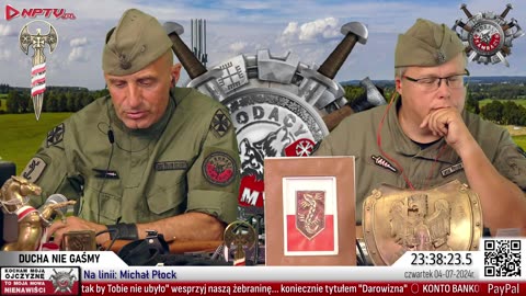 Ducha nie gaśmy! Czw. 4.07.2024r. W. Olszański, M. Osadowski NPTV.pl Rodacy Kamraci
