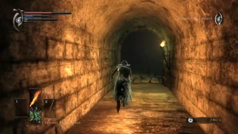 As the voice came in, a figure shrouded in a black