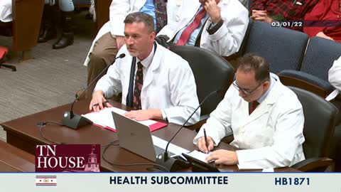 Dr. Ryan Cole at TN Health Subcommittee