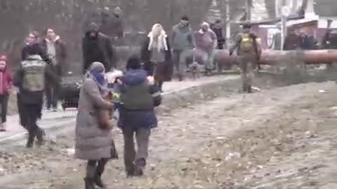 The suffering of refugees in Ukraine causes the Russian-Ukrainian war