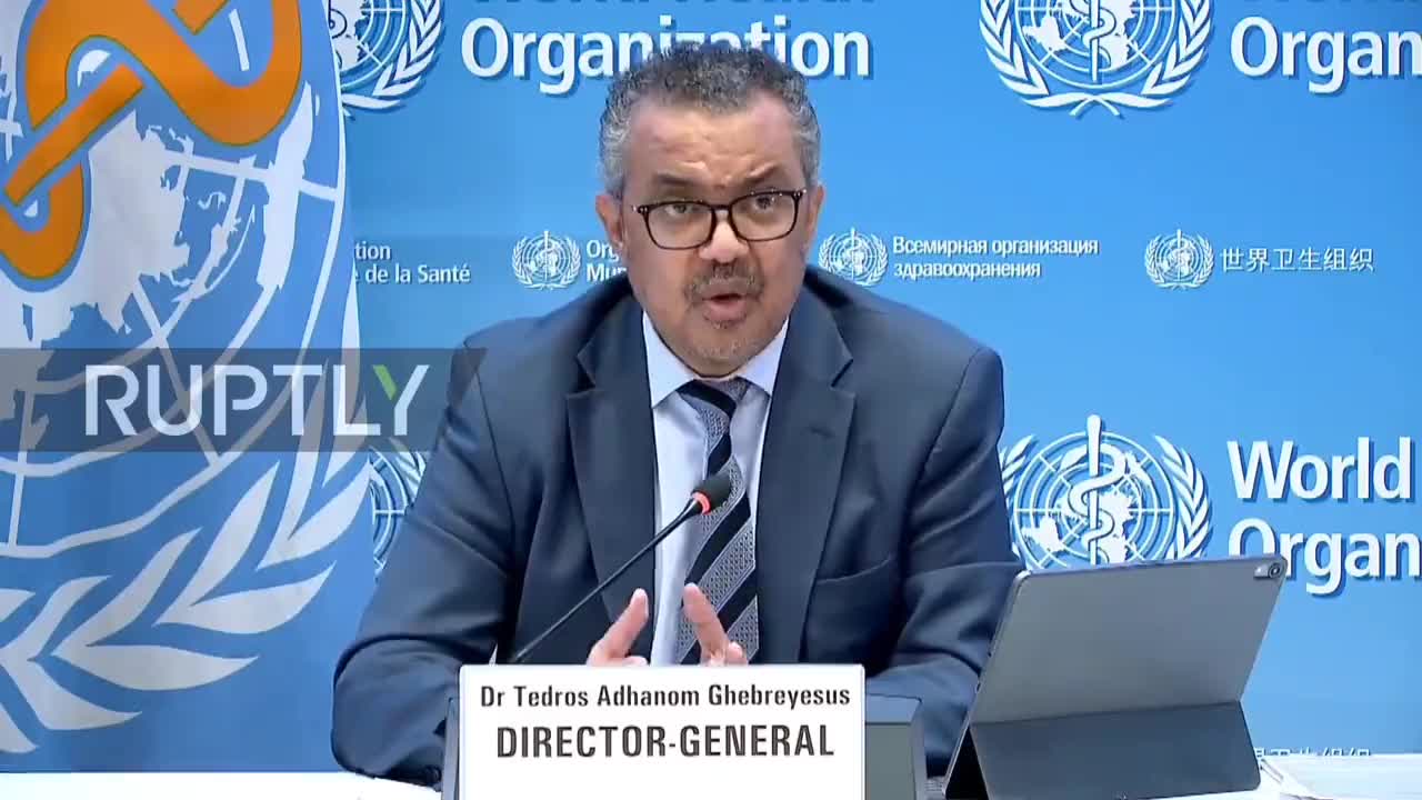 Tedros Ghebreyesus Dir of the WHO says "Some countries use the booster to kill children..."