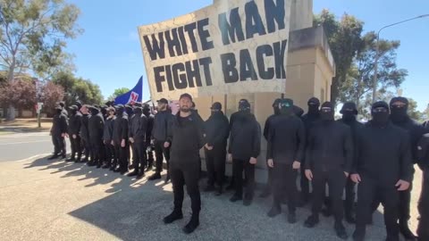 "White man fight back"