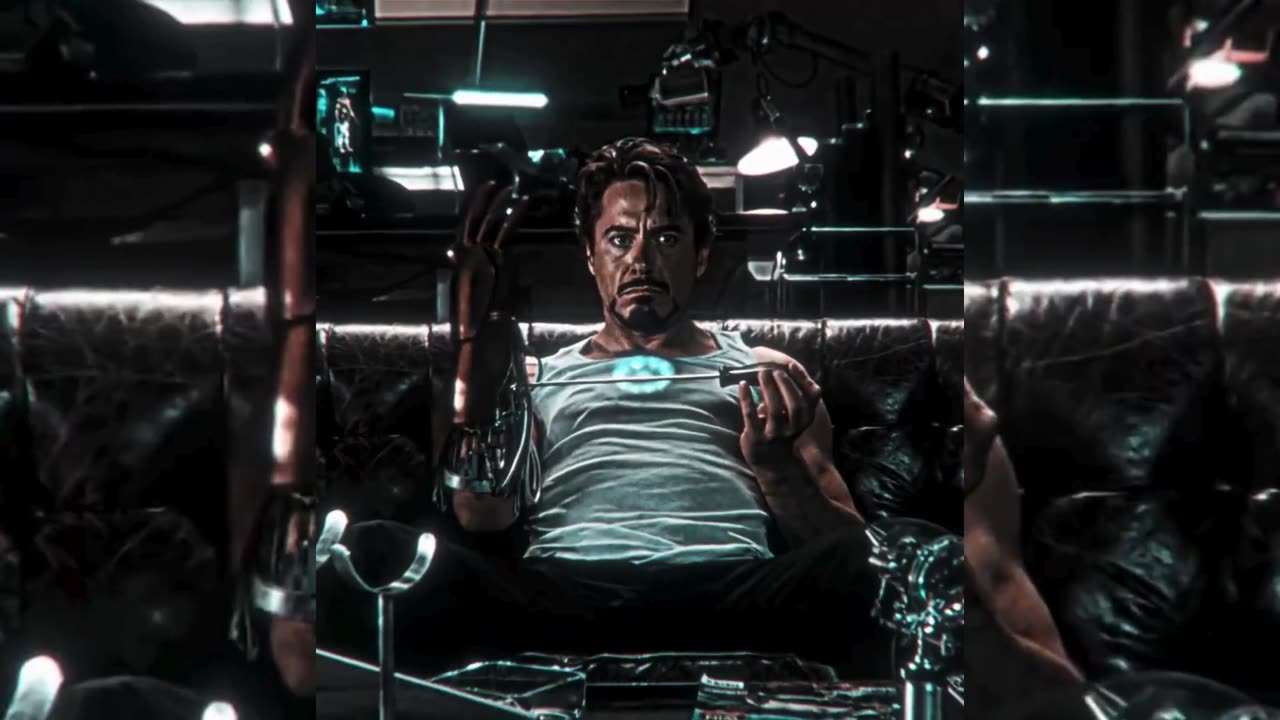 The GREAT TONY STARK - "Iron-Man 1" Edit | Way Down We Go - Kaleo (Slowed)