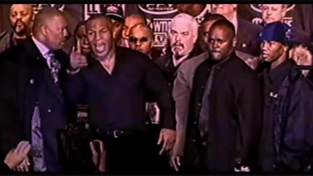 Mike Tyson Lennox Lewis Press Conference