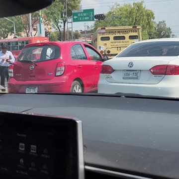 Traffic in México city