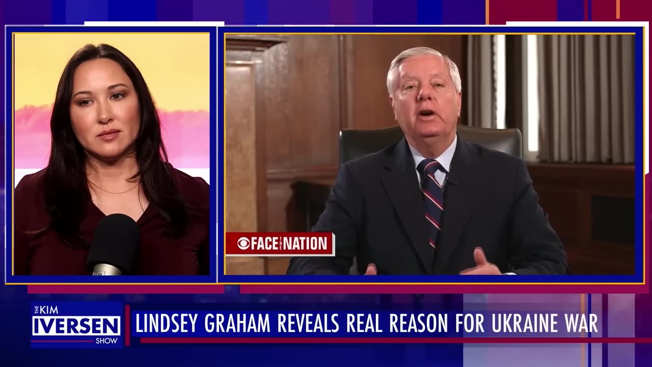 Lindsy Graham reveals real reason for Ukraine War