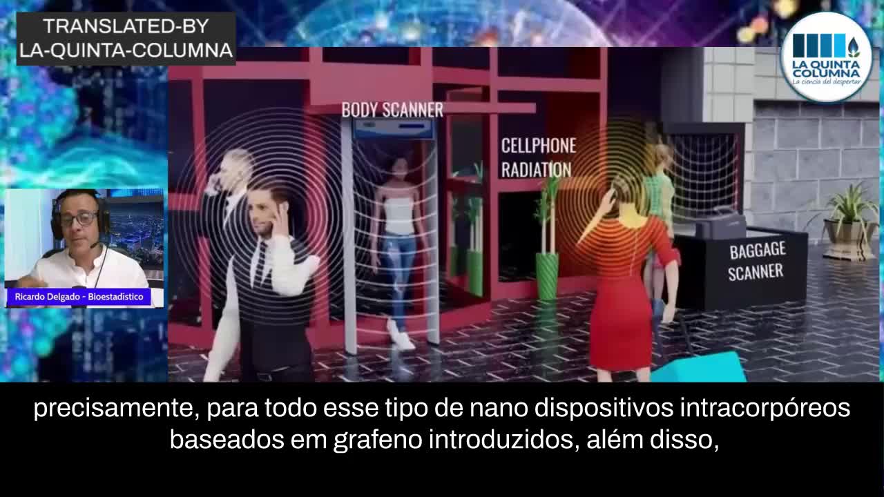 Não há contágio pelas pessoas vacinadas. É radiação.