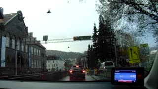 Road trip from Zander K Hotel to Bergen Airport, Flesland