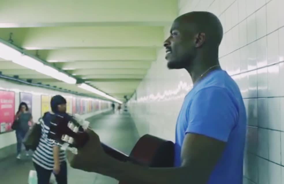 The guy sang cool. Angelic voice