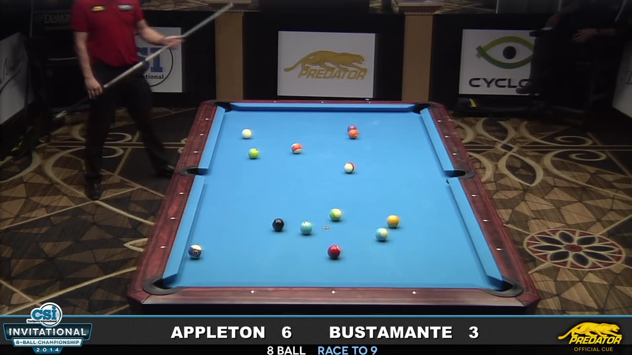 Appleton vs Bustamante ▸ 2014 CSI 8-Ball Invitational