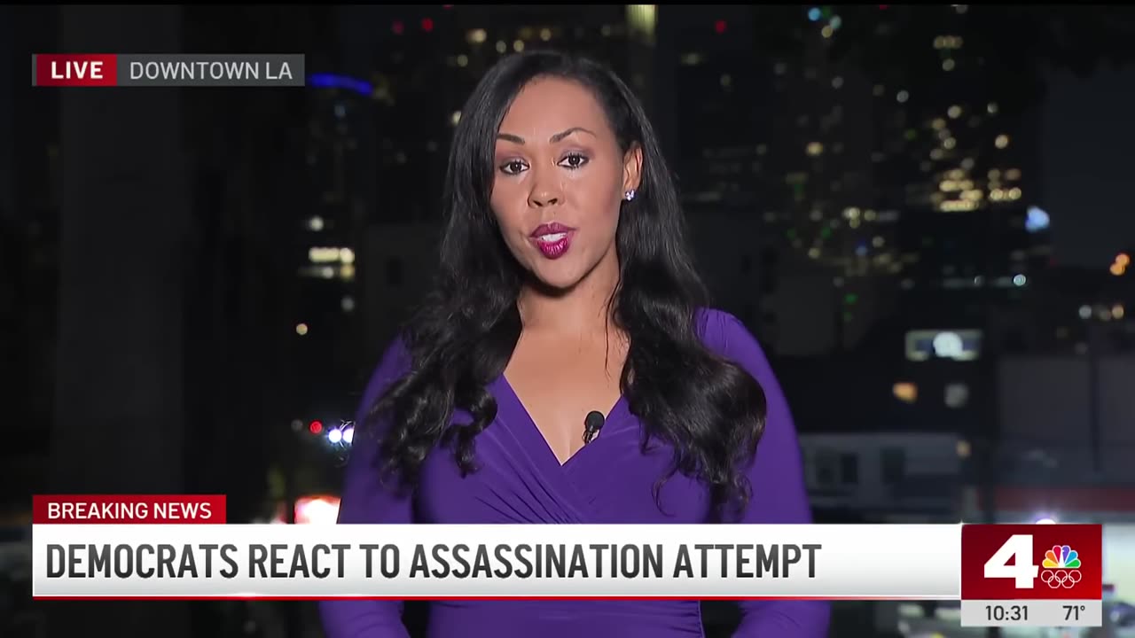 Democrats in Los Angeles react to Donald Trump assassination attempt.