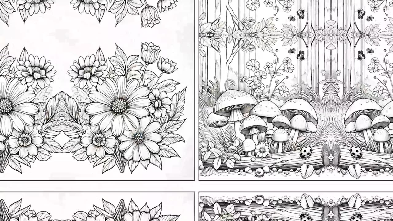 Color Me Calm Adult Coloring Book Specially Designed for Neurodivergent/ADHD