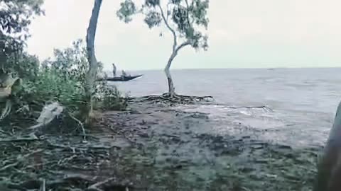 Beautiful river side not far from kolkata