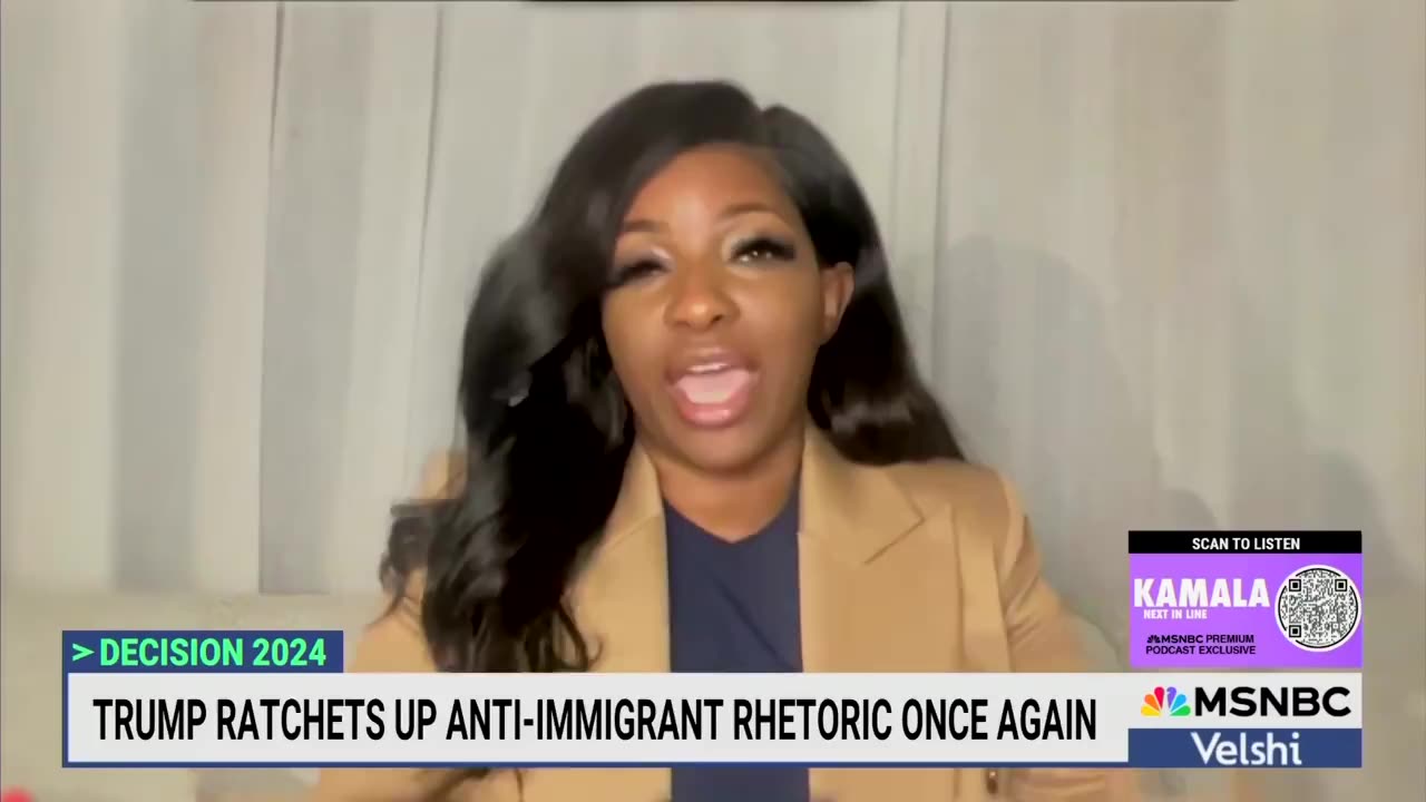 Rep Jasmine Crockett says MAGA White Supremacist gangs are overrunning Cities, not Illegal Aliens