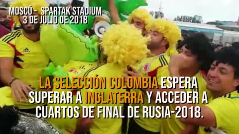 Ni Moscú le quedó grande al 'tsunami amarillo' en el Mundial