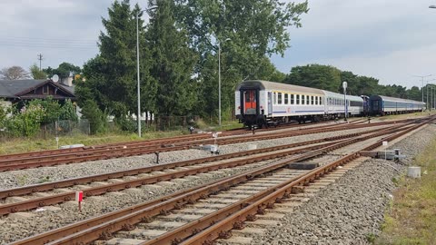 TLK Mierzeja podstawia się w peron stacji Hel