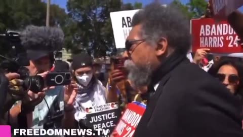 CORNEL WEST OUTSIDE OF THE DNC: THE DEMOCRATIC PARTY IS LIVING OUT AN ILLUSION