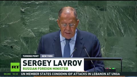 Russian FM Lavrov addresses UNGA: Middle East, Ukraine, UN reform, multipolarity