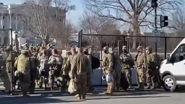 BREAKING: THOUSANDS Of Additional NATIONAL GUARD Arrive At Capitol Today