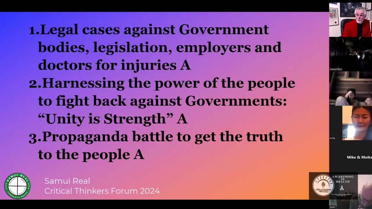 Charles Kovess: The 12 Battlefronts of WW III: Navigating Health and Freedom in a Changing World.