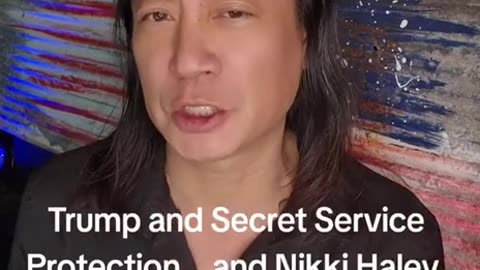 GENE HO~ TRUMP AND THE SECRET SERVICE SERVICE PROTECTION..AND NIKKI HALEY