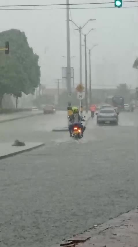 Fuertes lluvias en Cartagena: así se encuentran algunos sectores de la ciudad