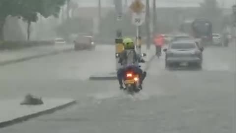 Fuertes lluvias en Cartagena: así se encuentran algunos sectores de la ciudad