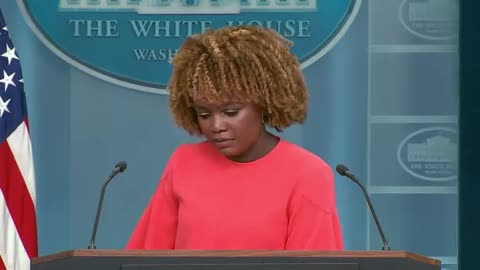 WH press sec on Trump's comments on Kamala: "The American people deserve better"