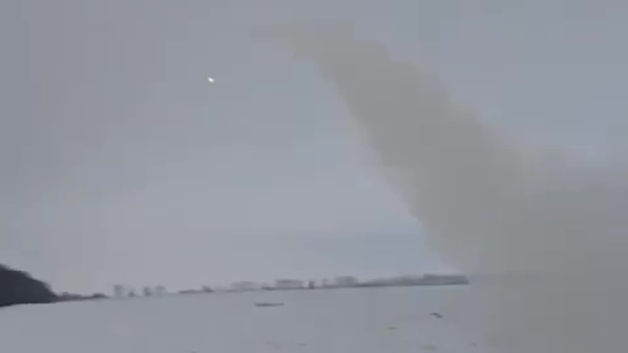🚀💥 The moment of destruction of a cruise missile from the Igla MANPADS