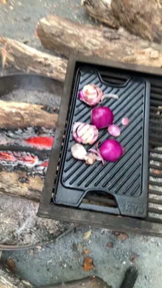 Onions on! Before burgers