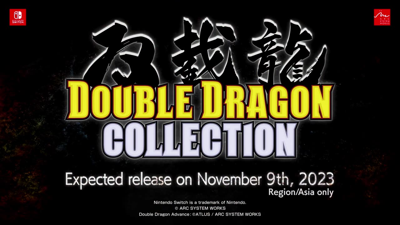 Double Dragon Collection Game Trailer 1080