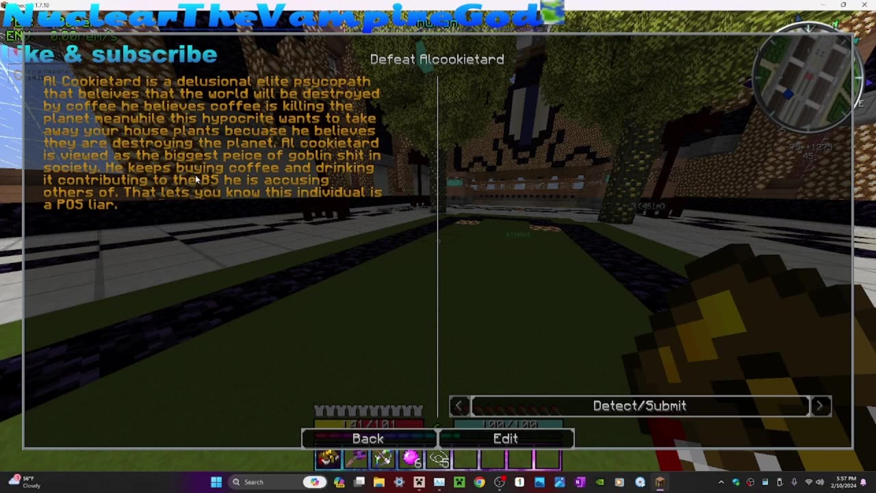 Minecraft rulecraft ep 2134 defeat the coffee thief al gore go fk yourself