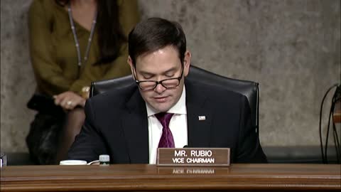 Vice Chair Rubio Gives Opening Statement at Senate Intel Hearing on Nomination of Kenneth Wainstein