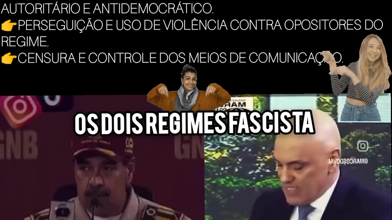 Muitos brasileiros não sabem o que é "Fascismo", Fascismo é o atual momento que o Brasil vive, com o autoritarismo, tortura e prisão de pessoas inocentes, Lula, Alckmin e Alexandre são o próprio fascismo.