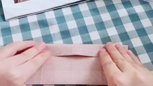 how to make a miniature box from origami paper