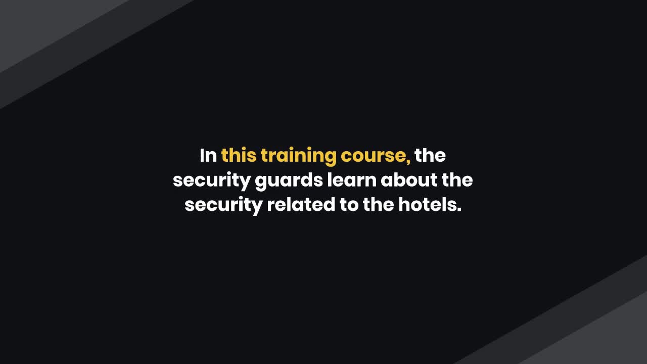 What Are the Different Types of Training for Security Guards