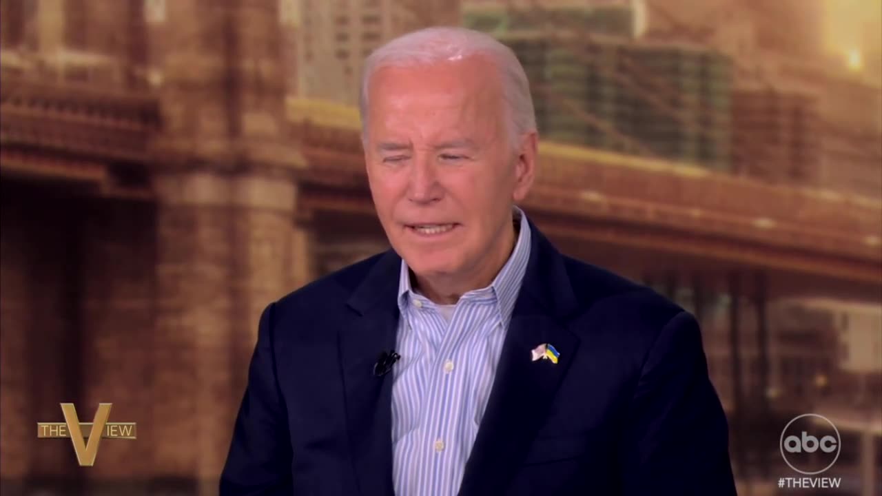 Biden Tells 'The View' He's Still In Complete Denial About Why He Was Pressured Off The Ticket