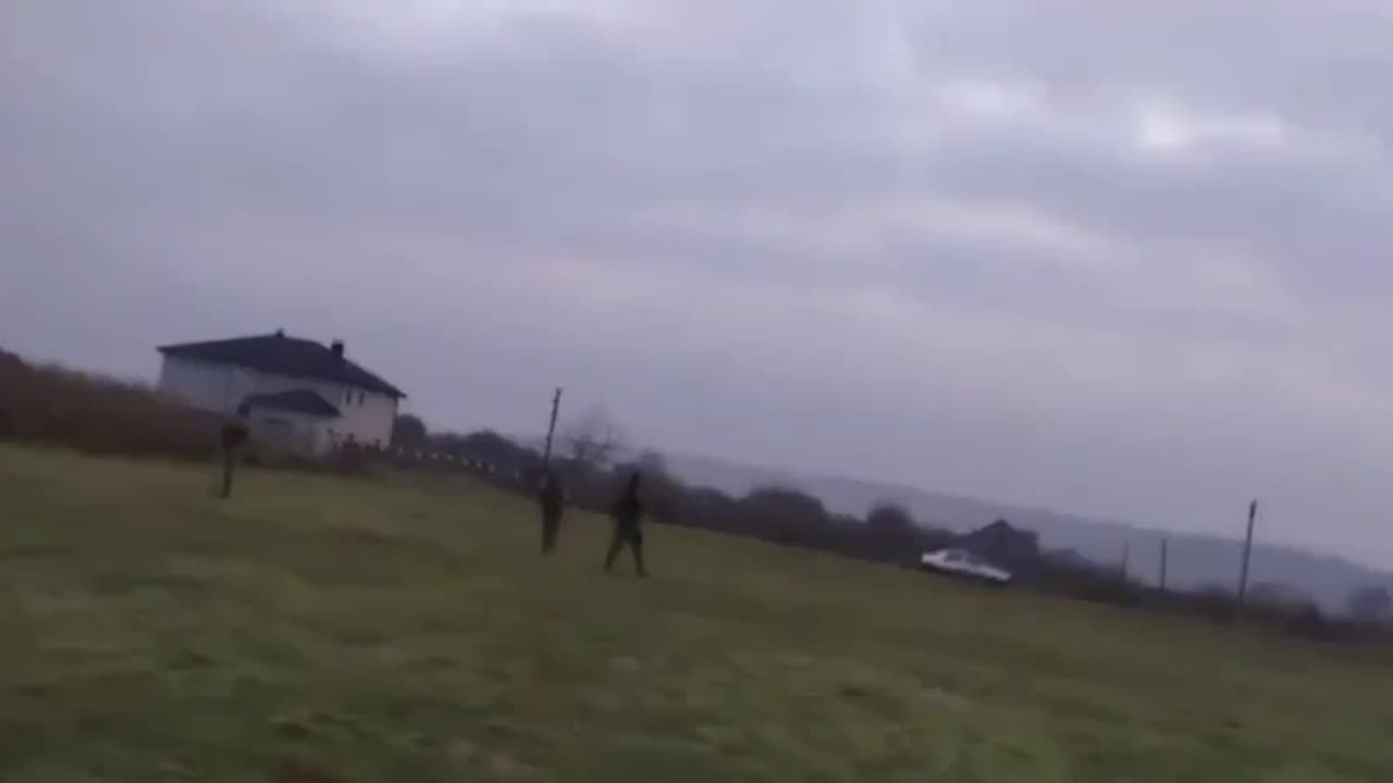 🚀❌ The moment one of the enemy missiles was shot down over the