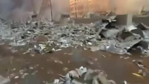 Footage taken on September 11th 2001 showing the scale of the destruction.