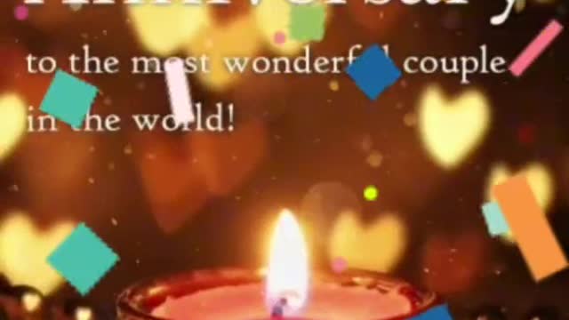 Happy anniversary