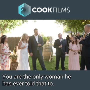 Audio is king for wedding films