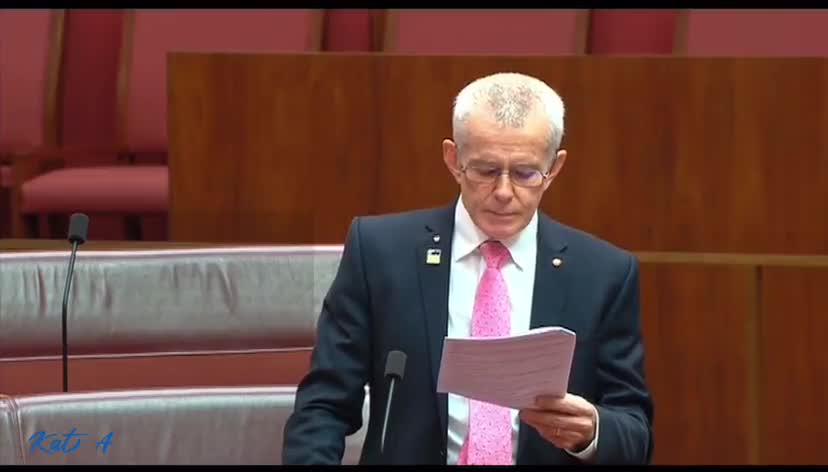 Senator Malcolm Roberts calls on Australia’s Parliament to kick the WEF Great Reset into touch..