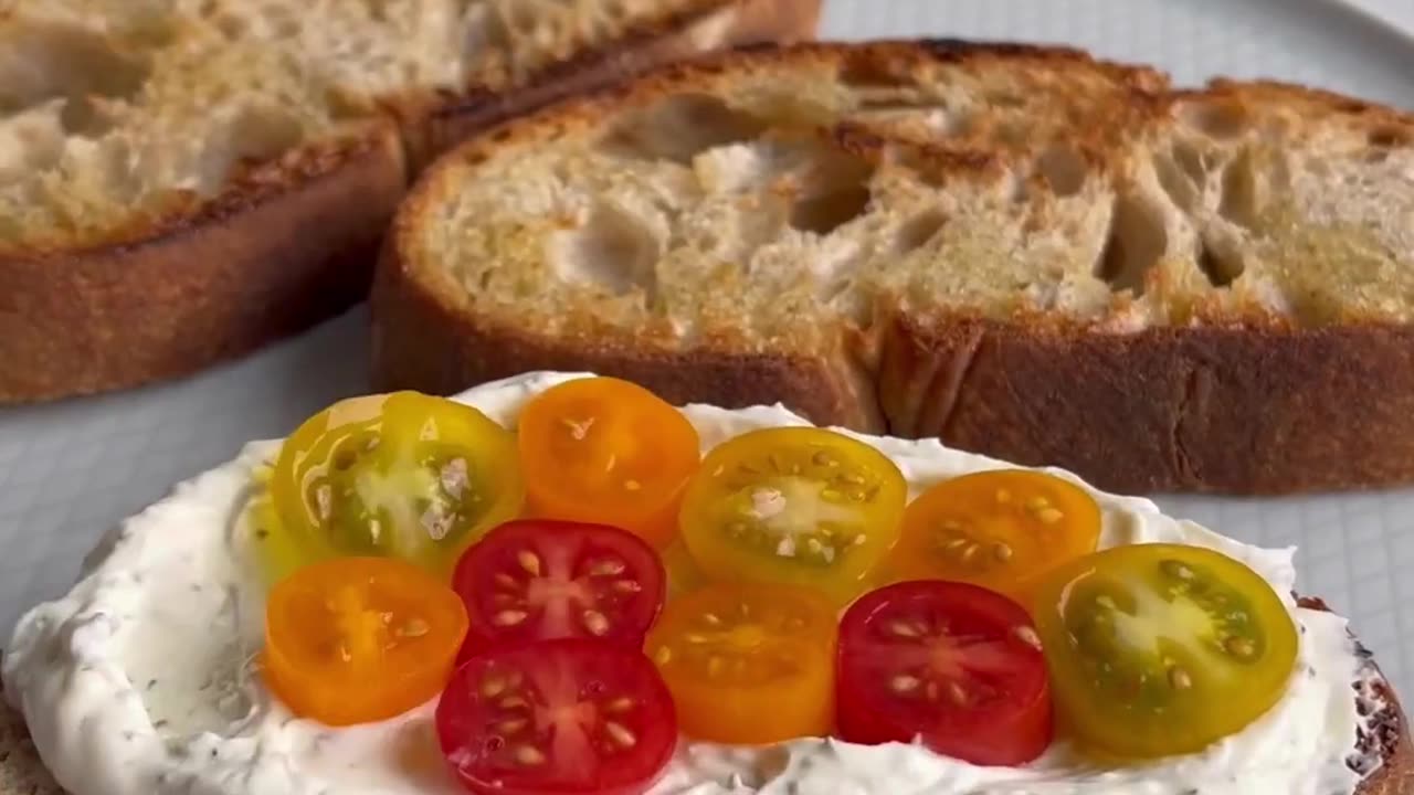 HEALTHY VEGETABLES TOAST