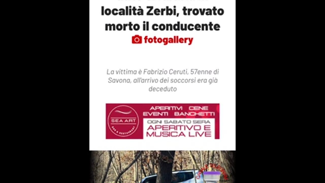 Malori improvvisi dal 20 al 22 dicembre 2023.