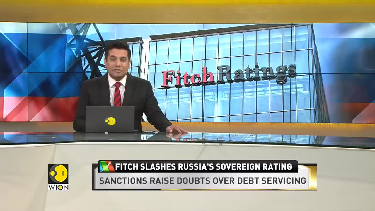 Amid the ongoing invasion of Ukraine, Fitch slashes Russia's sovereign rating to junk status | WION