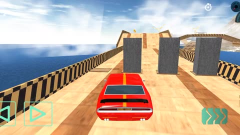 Megacar ramp 2024 gameplay mobile game