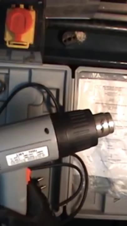 👉PISTOLA DE CALOR👈 Blow gun. Pistola de aire caliente. #shorts #heatgun #hotairgun