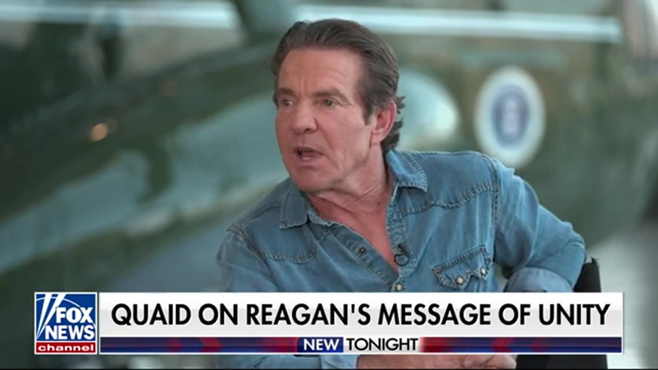 Dennis Quaid argues Trump's principles are 'pretty close to Reagan'