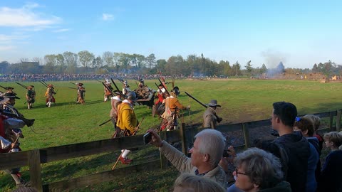 Short impression of the "Battle of Grolle 1627" event this weekend. (Oct 25-26-27)