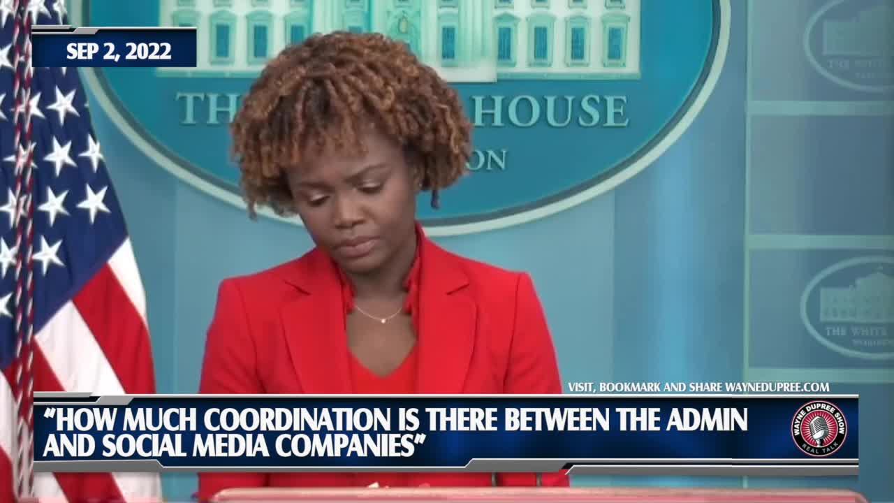 WH Won't Speak About Coordination With Twitter And Facebook